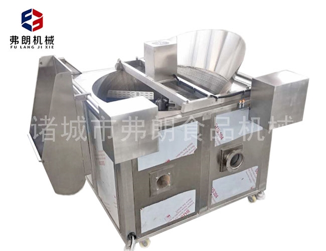 Gas frying machine