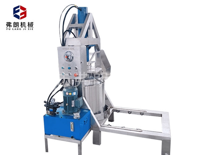 Fruit and vegetable press machine
