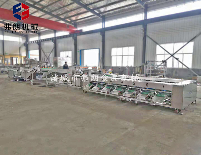 Rolling bar classifier assembly line