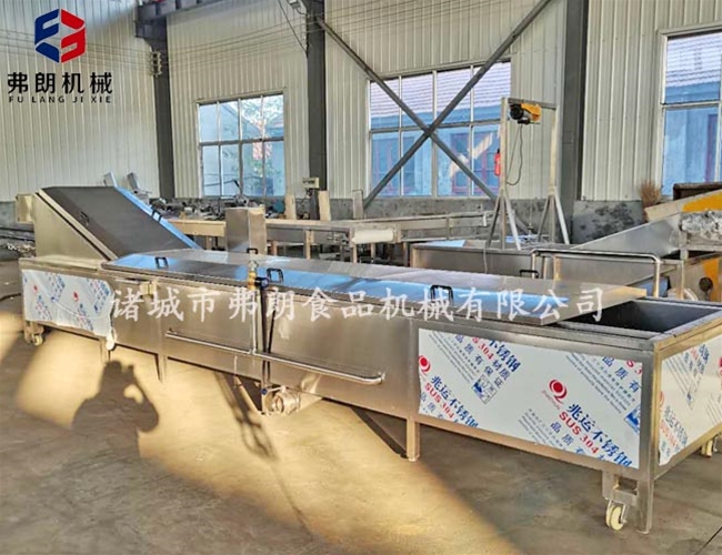 Blanching machine